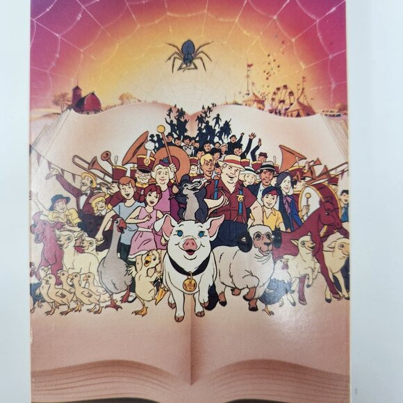 Charlottes Web VHS Tape Animated Movie Vintage - Picture 2 of 7